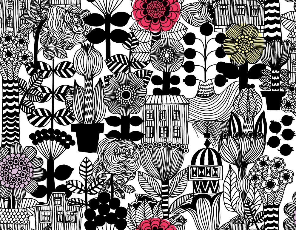 Marimekko 23306X Lintukoto Wallpaper