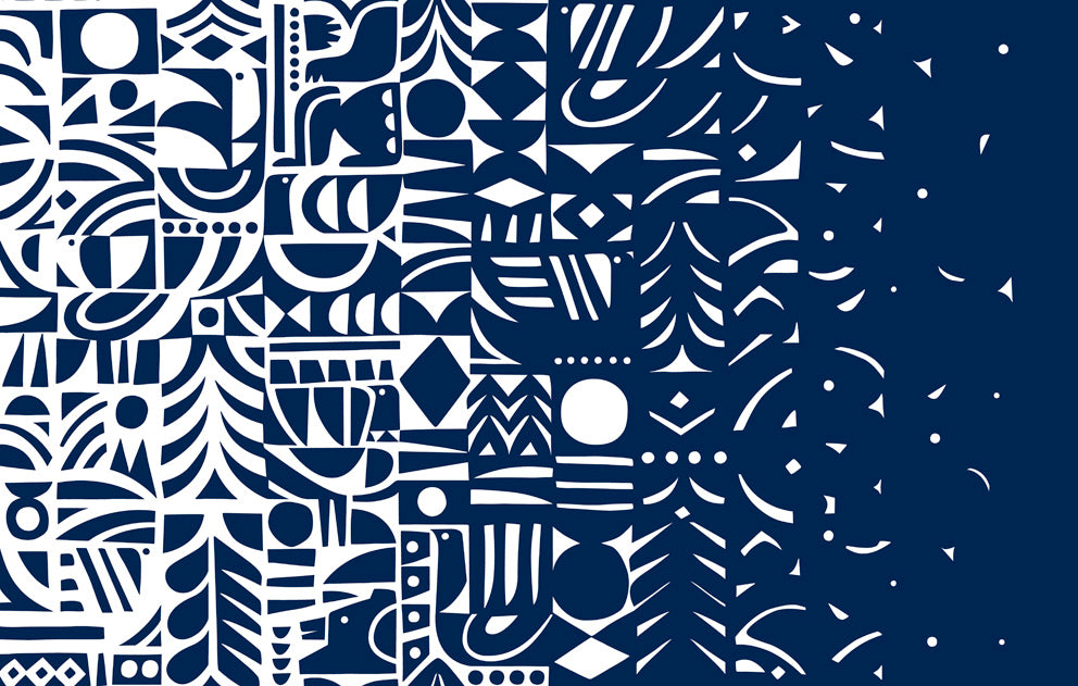 Marimekko 23325X Yön Varjo Wallpaper