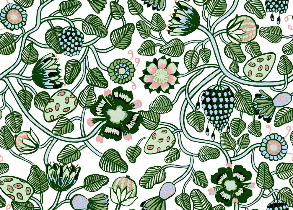 Marimekko 23332X Pieni Tiara Wallpaper