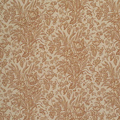 KRAVET COUTURE 23766.1612.0 ABIGAIL TOILE APRICOT Fabric - Eade's Wallpaper