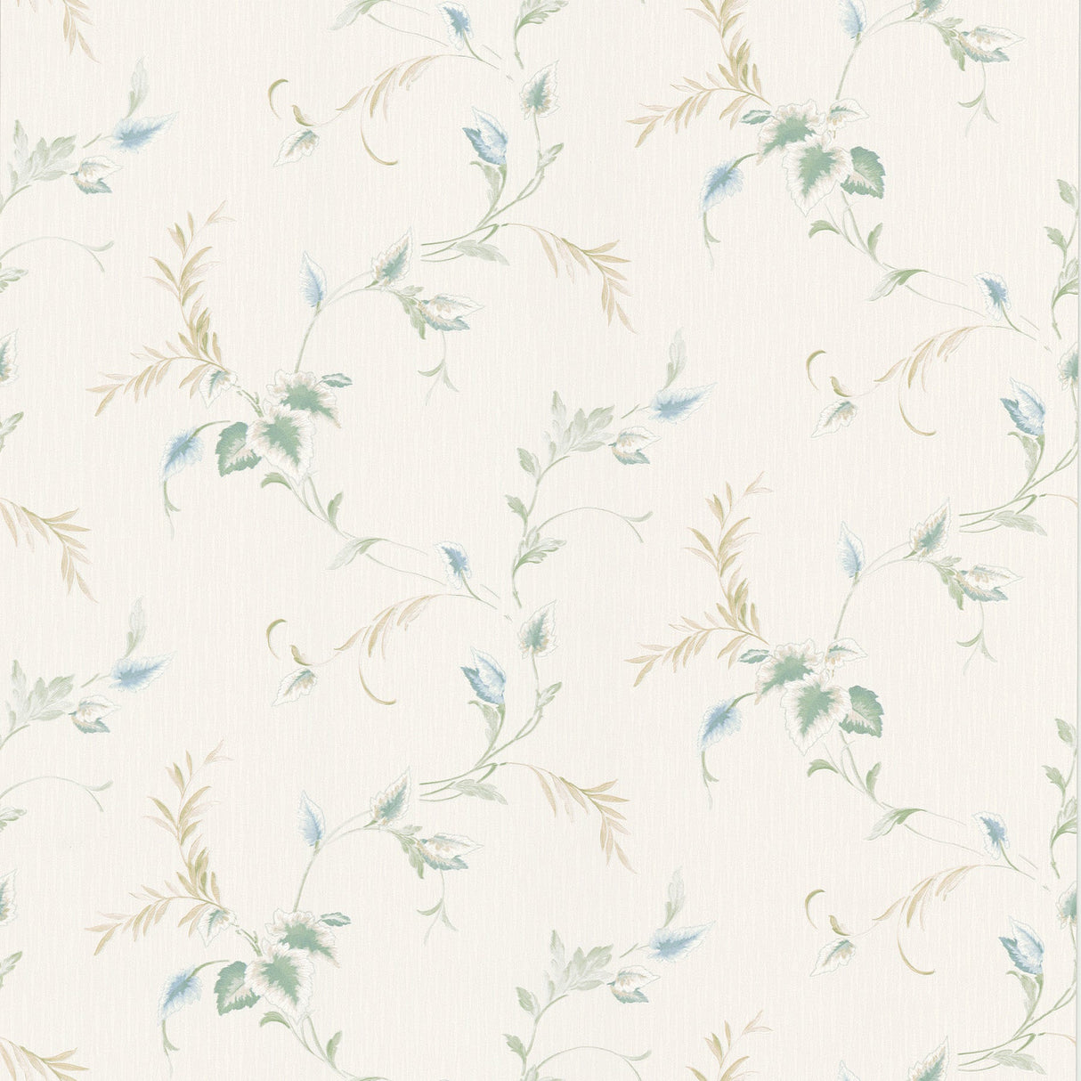 Brewster 2532-88400 Felix Blue Leaf Trail Wallpaper