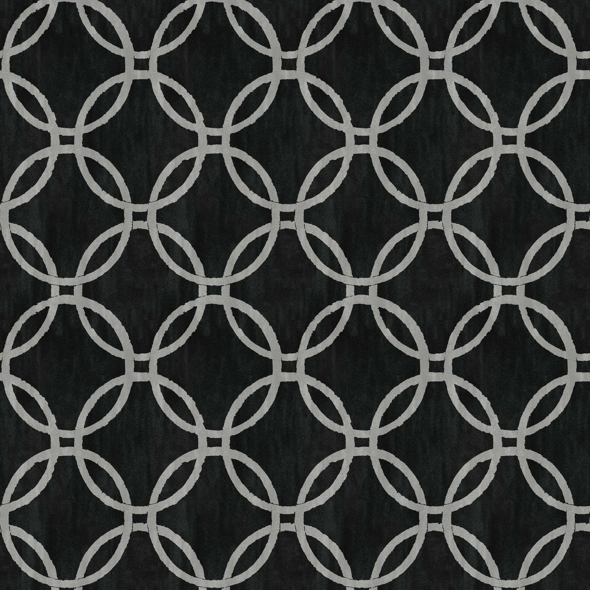 Beacon House 2535-20637 Ecliptic Black Geometric Wallpaper