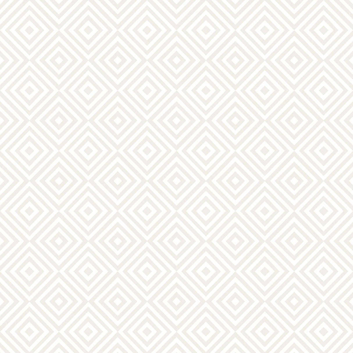 Beacon House 2535-20657 Metropolitan Cream Geometric Diamond Wallpaper