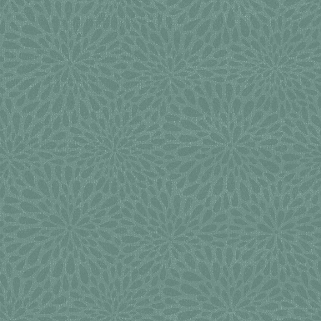 Beacon House 2535-20665 Calendula Teal Modern Floral Wallpaper