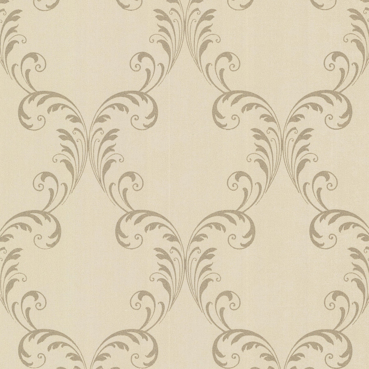 Kenneth James 2542-20737 Quill Brass Ironwork Leaf Wallpaper