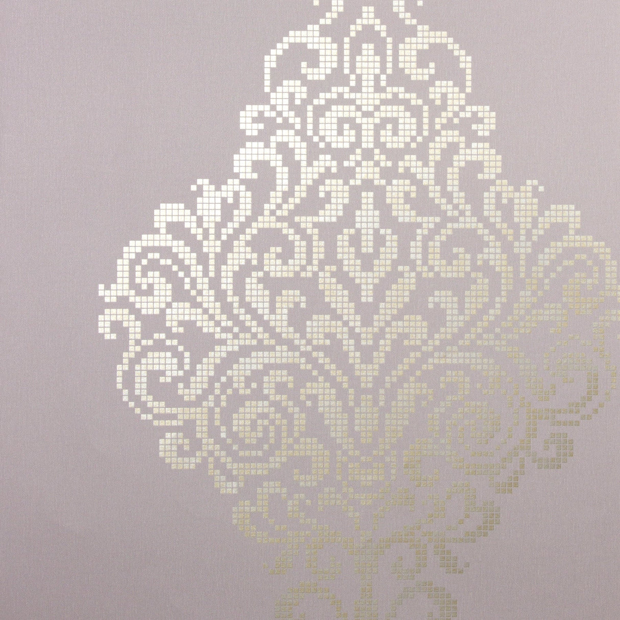 Kenneth James 2542-20751 Lux Lavender Metallic Damask Wallpaper