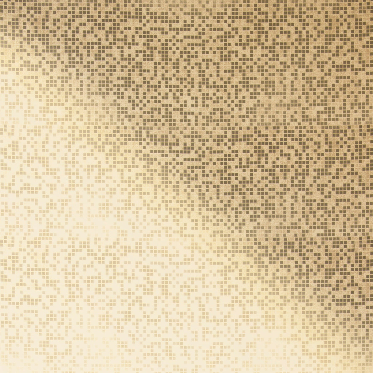Kenneth James 2542-20757 Cosimo Brass Foil Mosaic Wallpaper