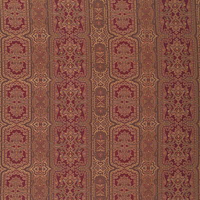 KRAVET COUTURE 25599.419.0 PIEDMONT PAISLEY BORDEAUX Fabric - Eade's Wallpaper