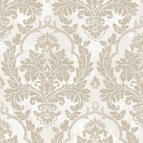 Galerie 25712 Beige Damasco Platino - Eade's Wallpaper