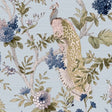 Galerie 25756 Blue Pavone Platino - Eade's Wallpaper