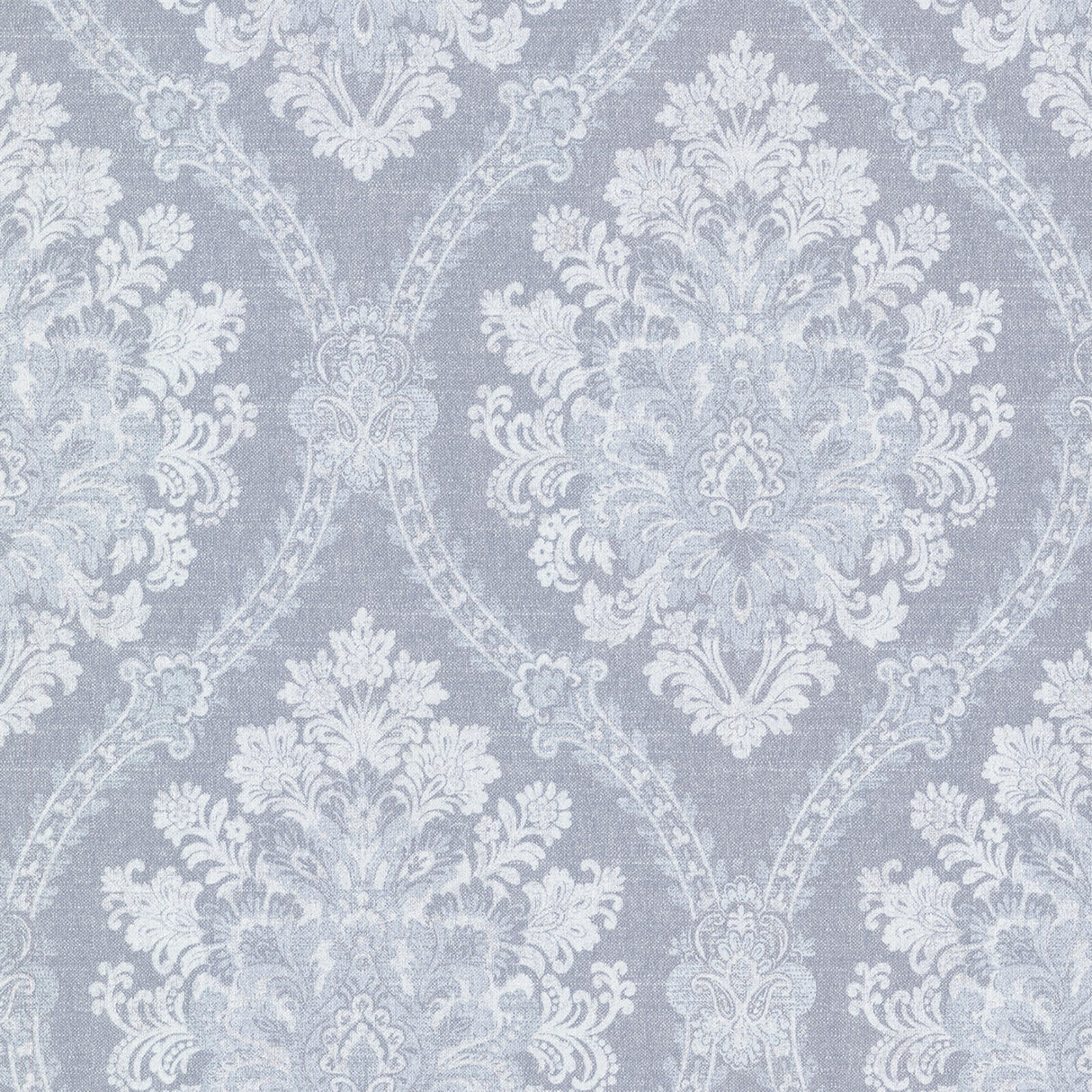 Beacon House 2614-21043 Amarissa Blue Jacquard Damask Wallpaper