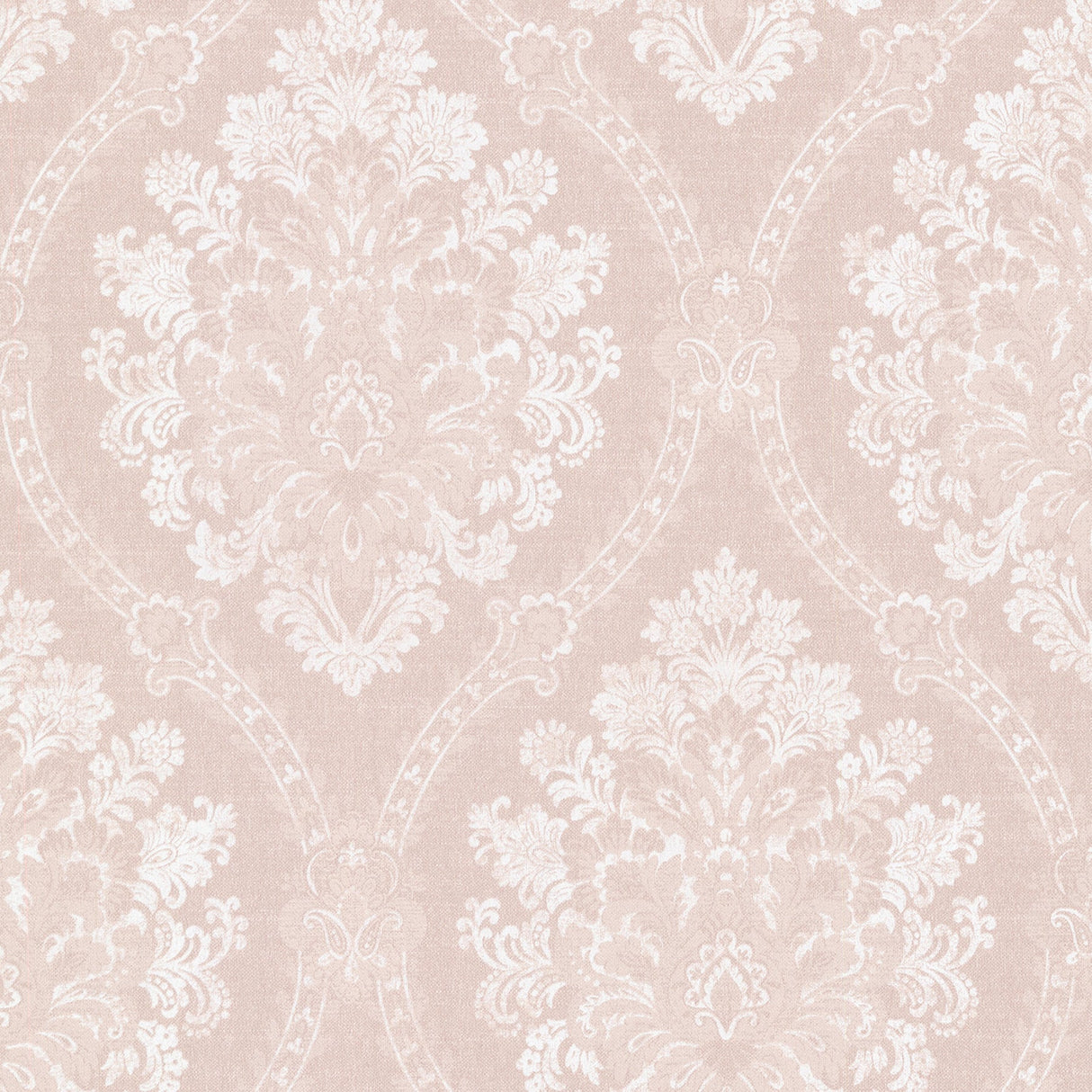 Beacon House 2614-21044 Amarissa Blush Jacquard Damask Wallpaper