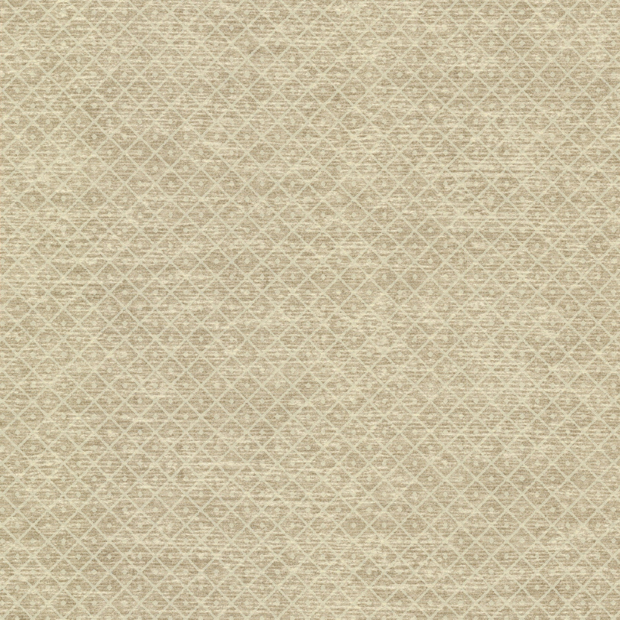 Beacon House 2614-21066 Marcel Linen Diamond Wallpaper