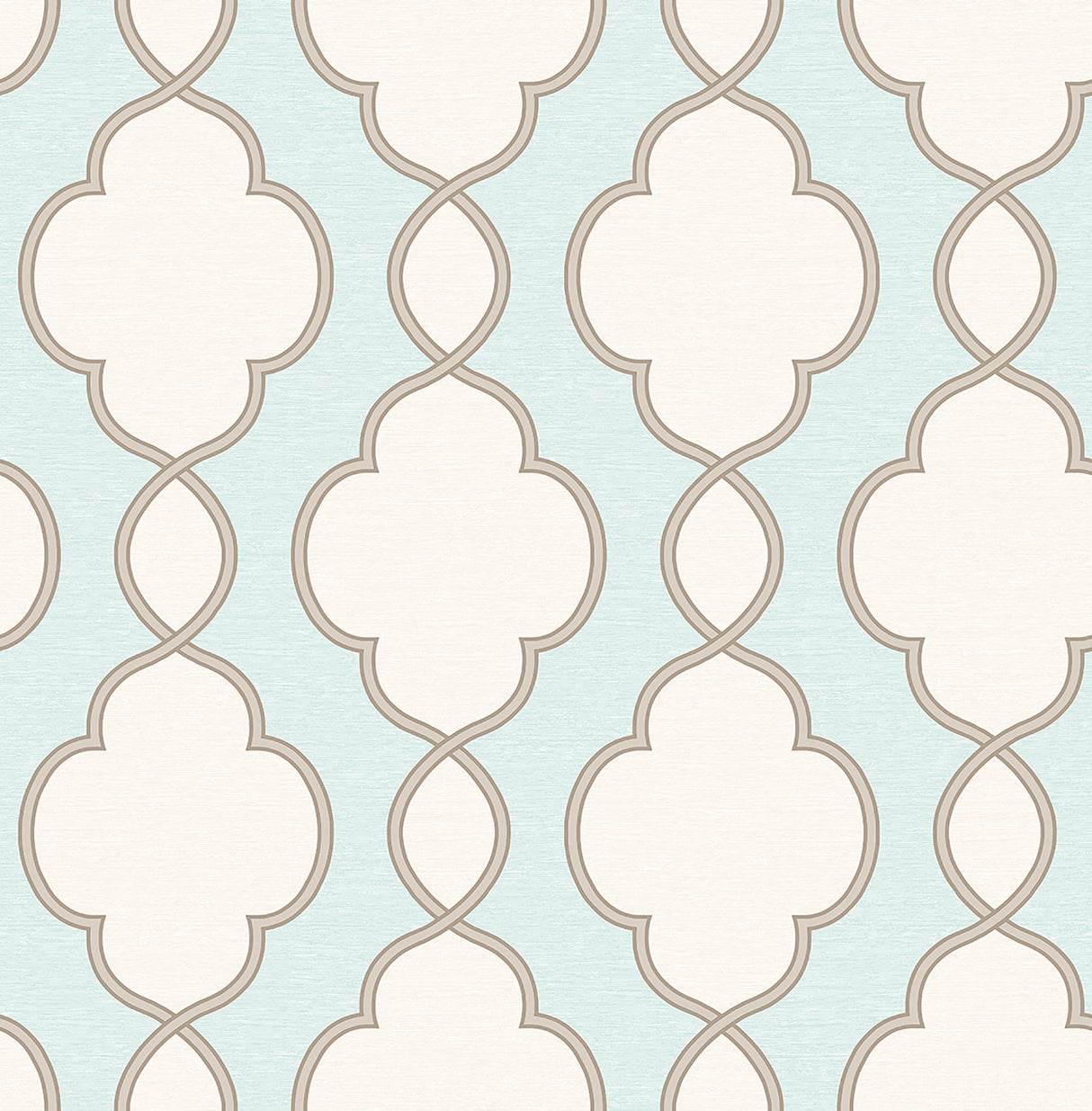 A-Street Prints 2625-21818 Structure Turquoise Chain Link Wallpaper