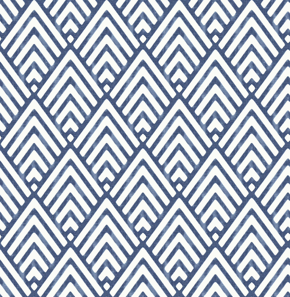 A-Street Prints 2625-21828 Vertex Indigo Diamond Geometric Wallpaper
