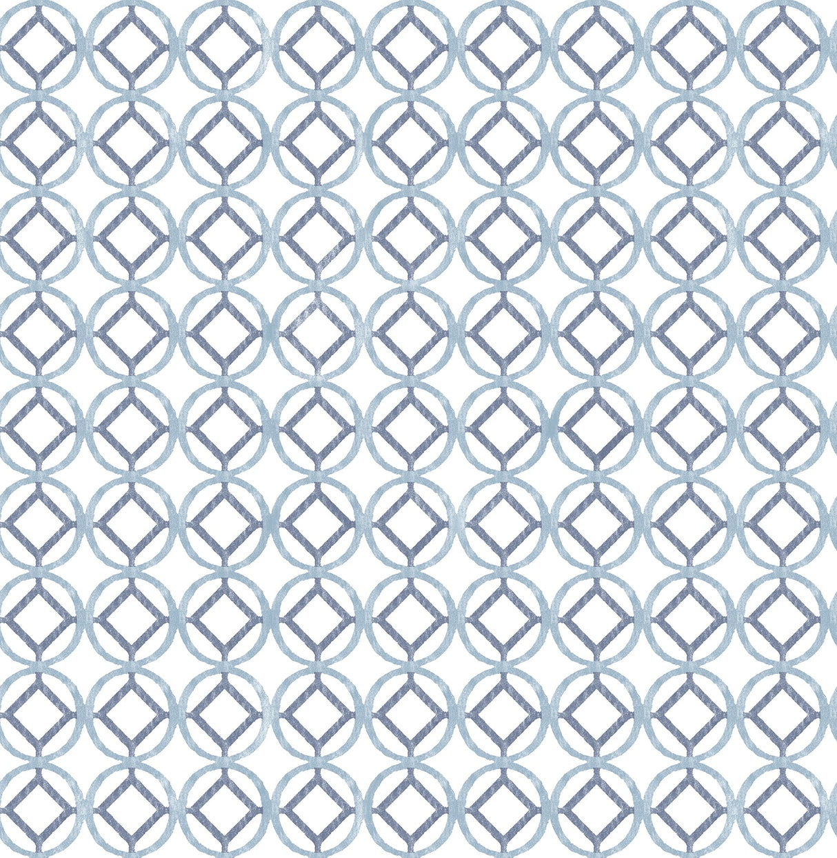 A-Street Prints 2656-004050 Star Bay Blueberry Geometric Wallpaper