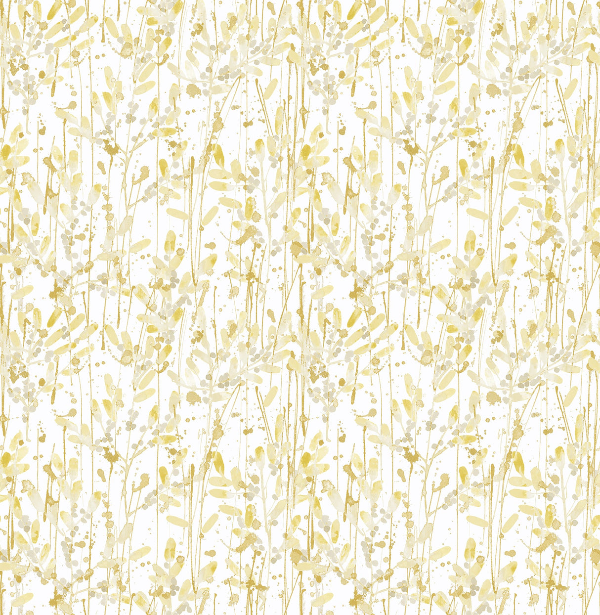 A-Street Prints 2656-004058 Willow Gold Leaves Wallpaper
