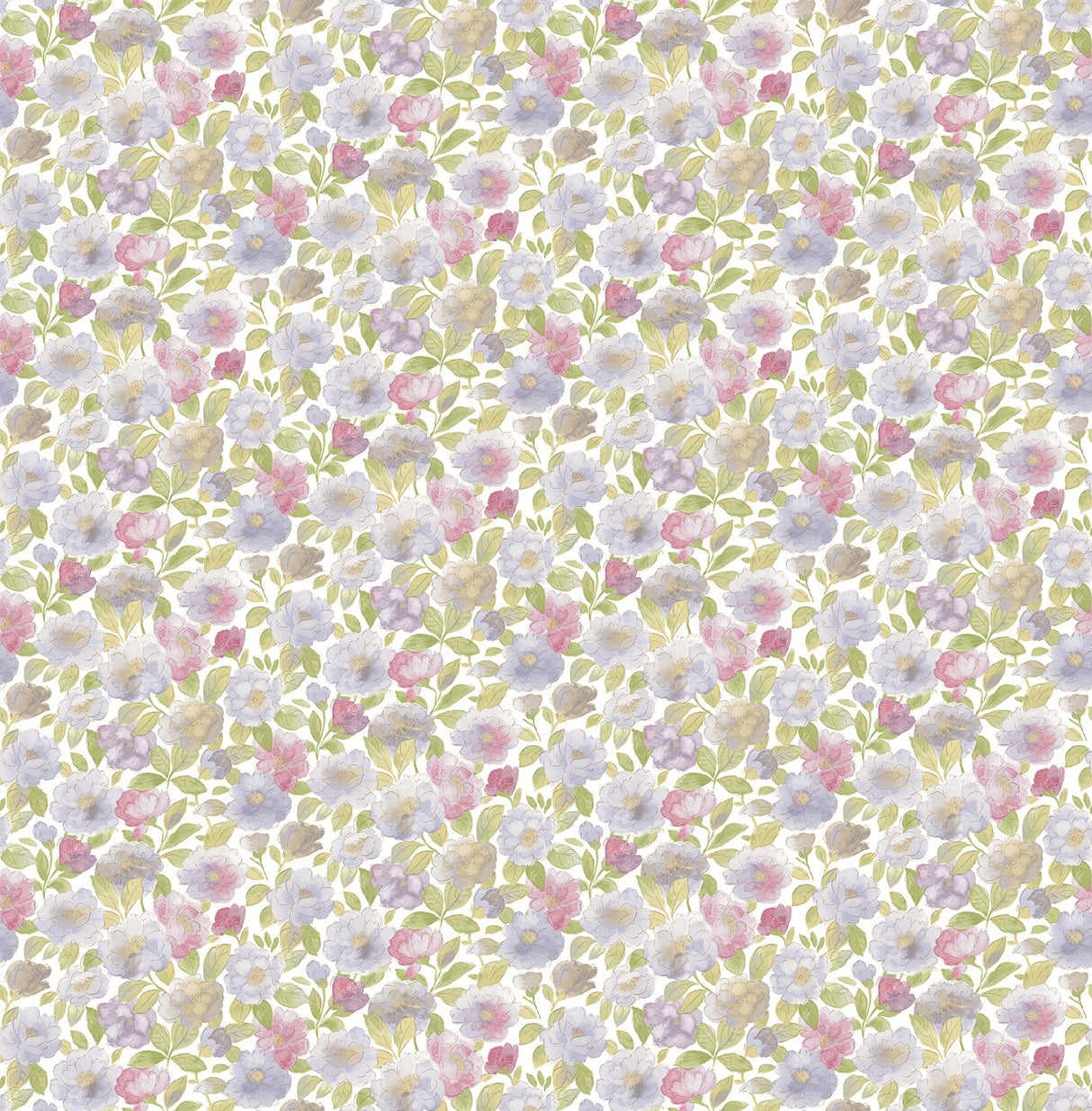 A-Street Prints 2657-22218 Elsie Lilac Floral Wallpaper