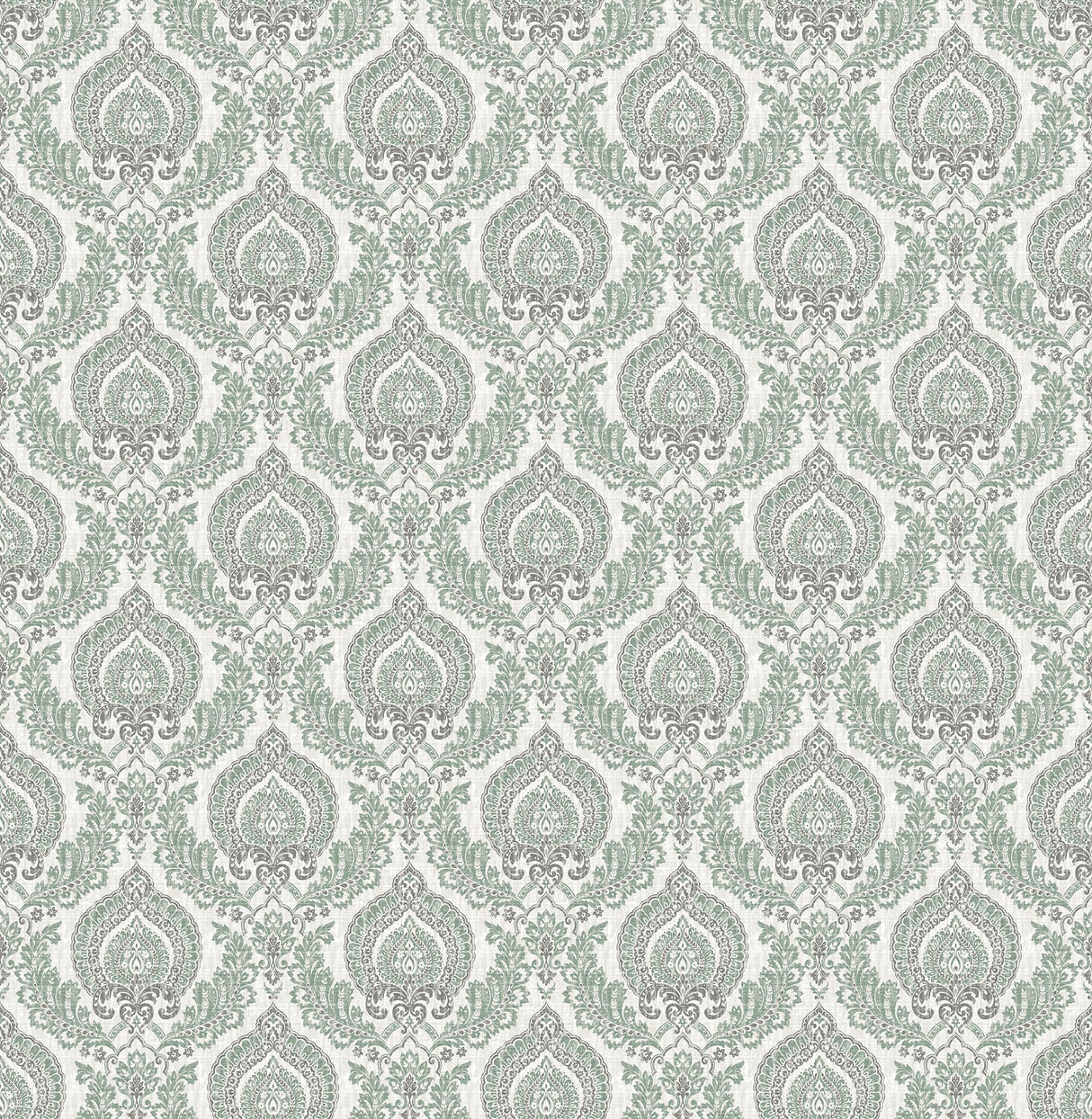 A-Street Prints 2657-22229 Lulu Dark Green Damask Wallpaper