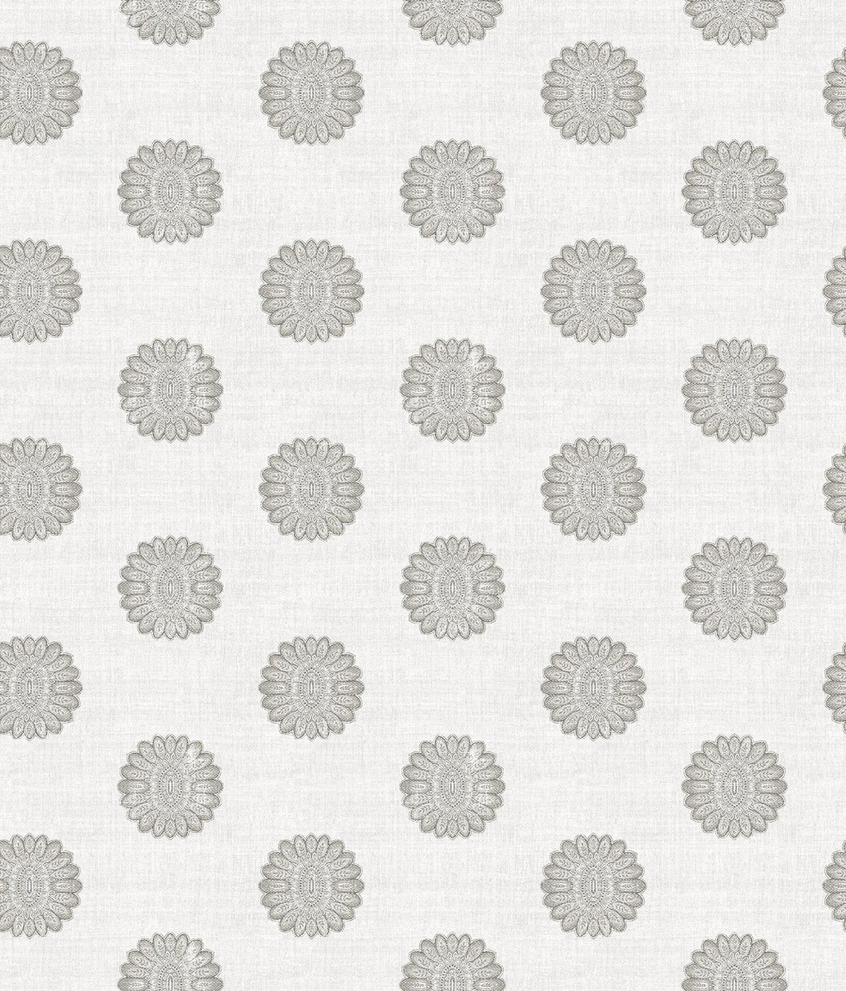 A-Street Prints 2657-22237 Lise Grey Medallion Wallpaper