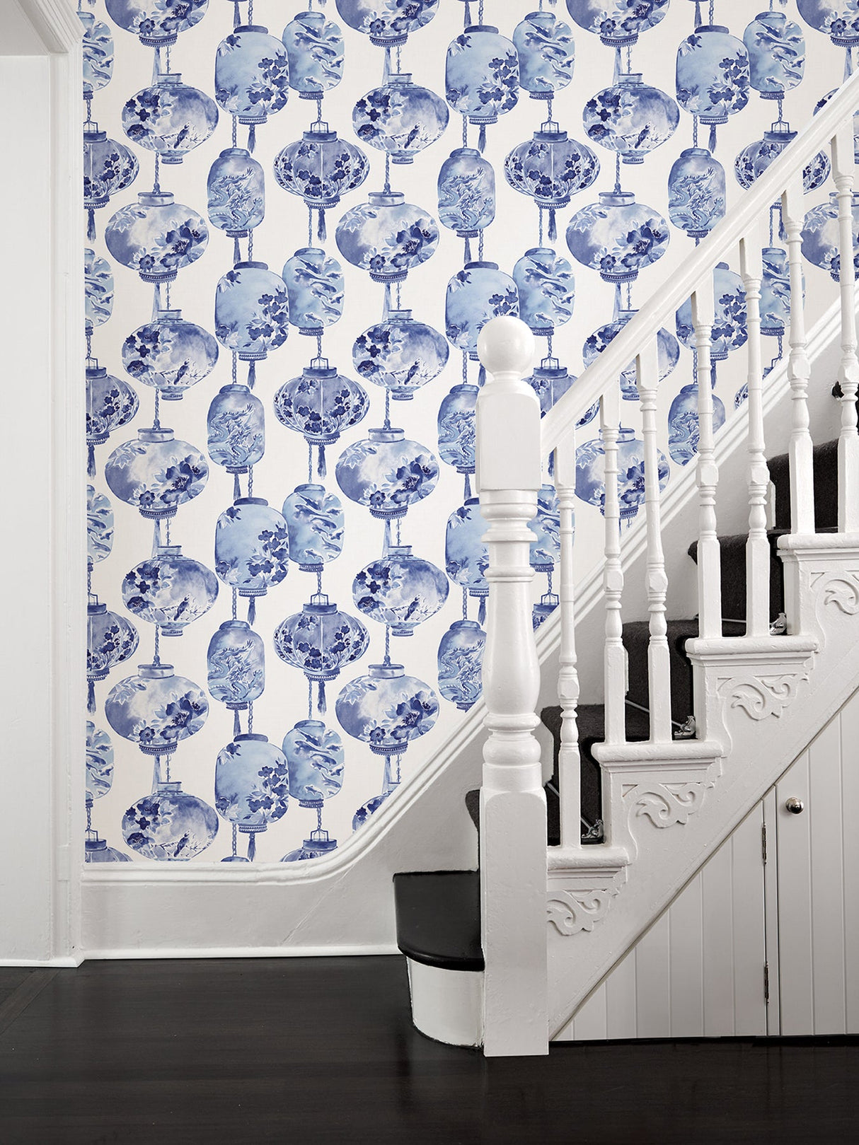 Beacon House 2669-21713 Kana Sapphire Lantern Festival Wallpaper