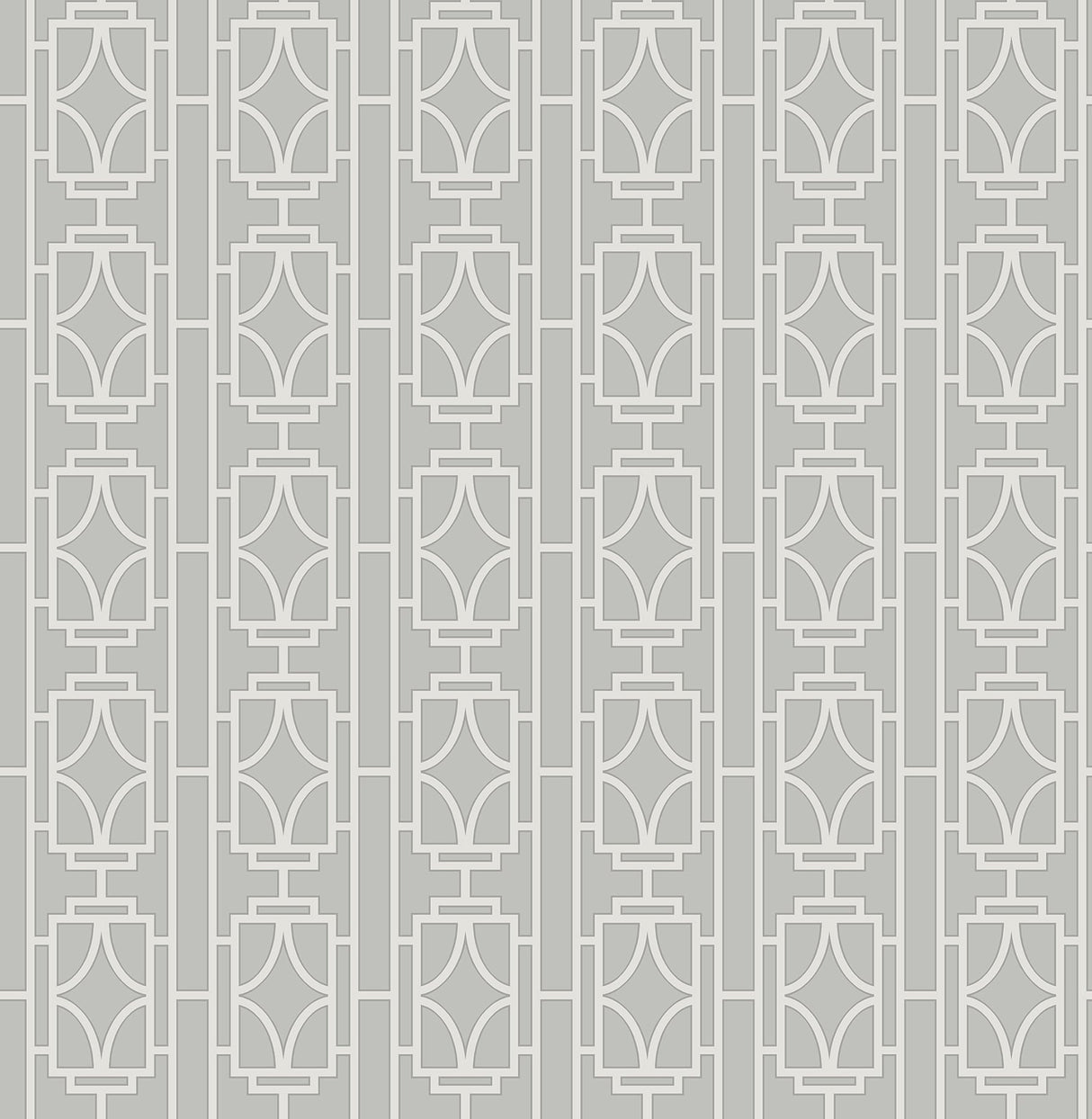 Beacon House 2669-21745 Empire White Lattice Wallpaper