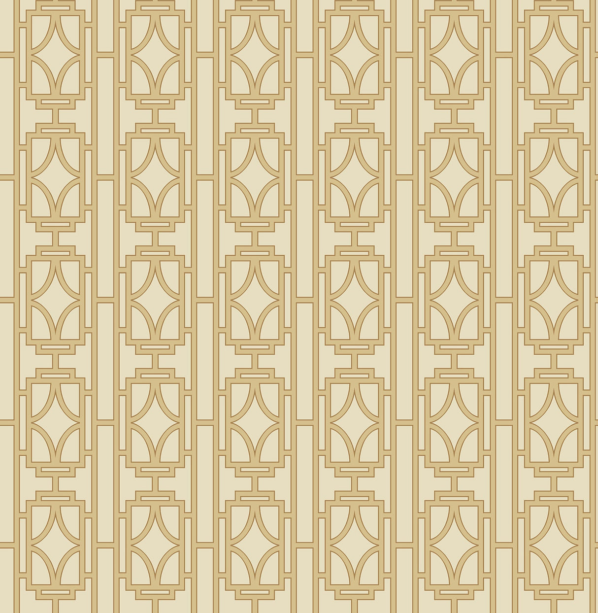 Beacon House 2669-21771 Empire Sand Lattice Wallpaper