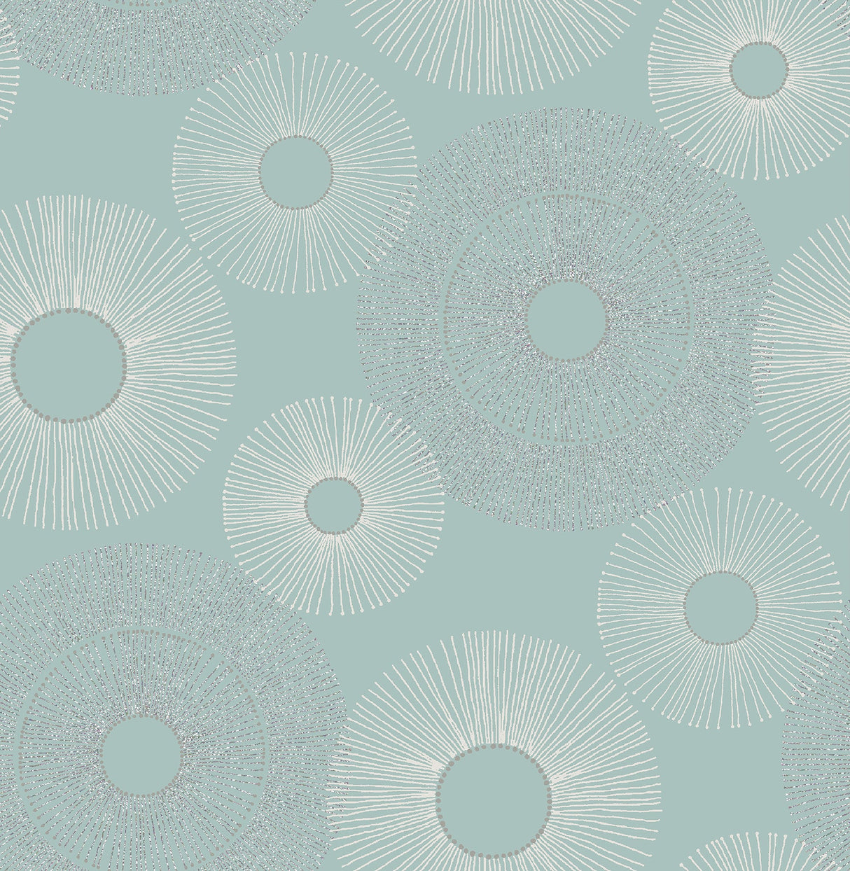 Kenneth James 2671-22447 Eternity Blue Geometric Wallpaper