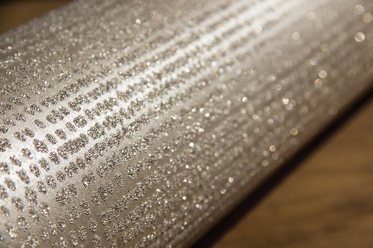 Kenneth James 2671-87307 Myth Champagne Beaded Texture Wallpaper