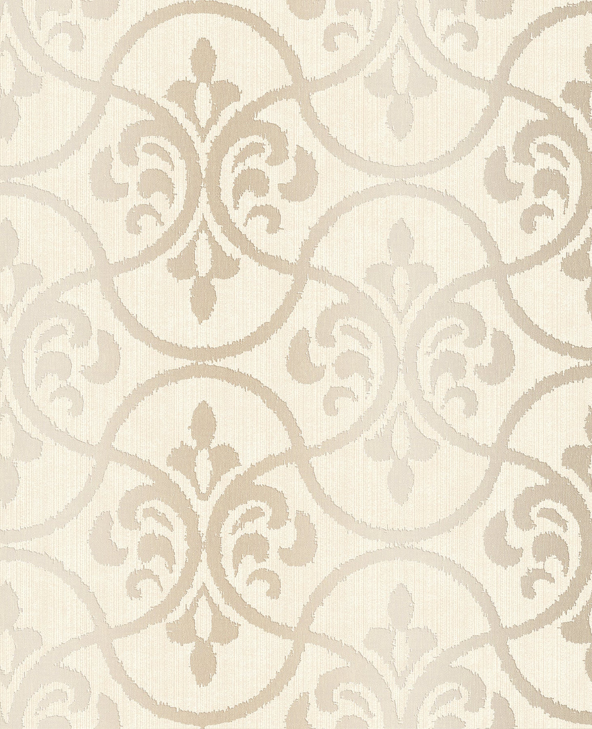 Decorline 2683-23007 Interlude Cream Ogee Wallpaper