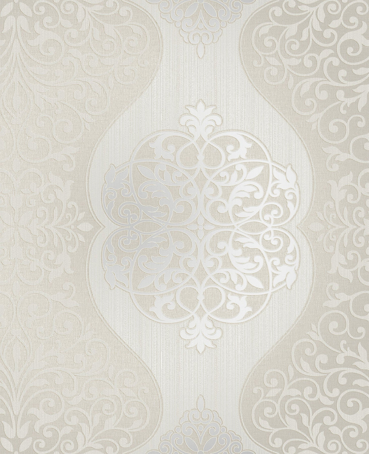 Decorline 2683-23013 Energico Grey Medallion Wallpaper
