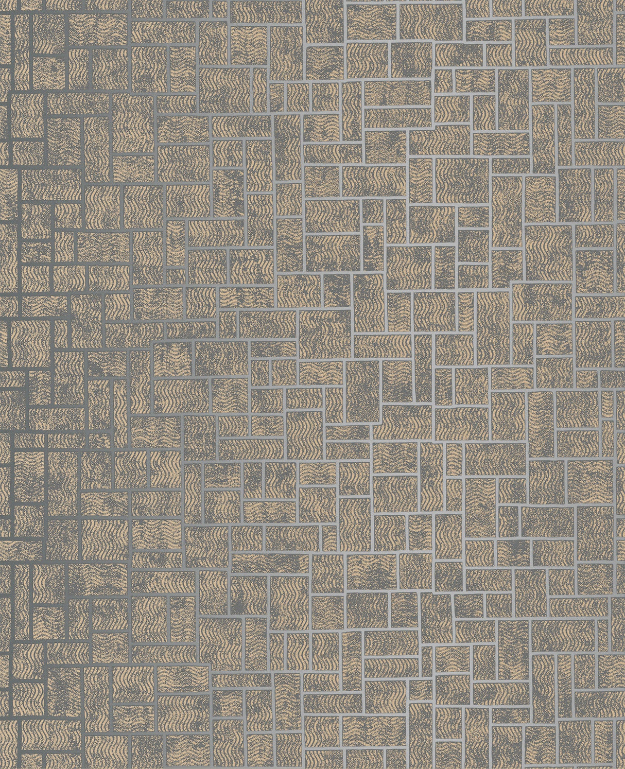 Decorline 2683-23025 Etude Charcoal Geometric Wallpaper