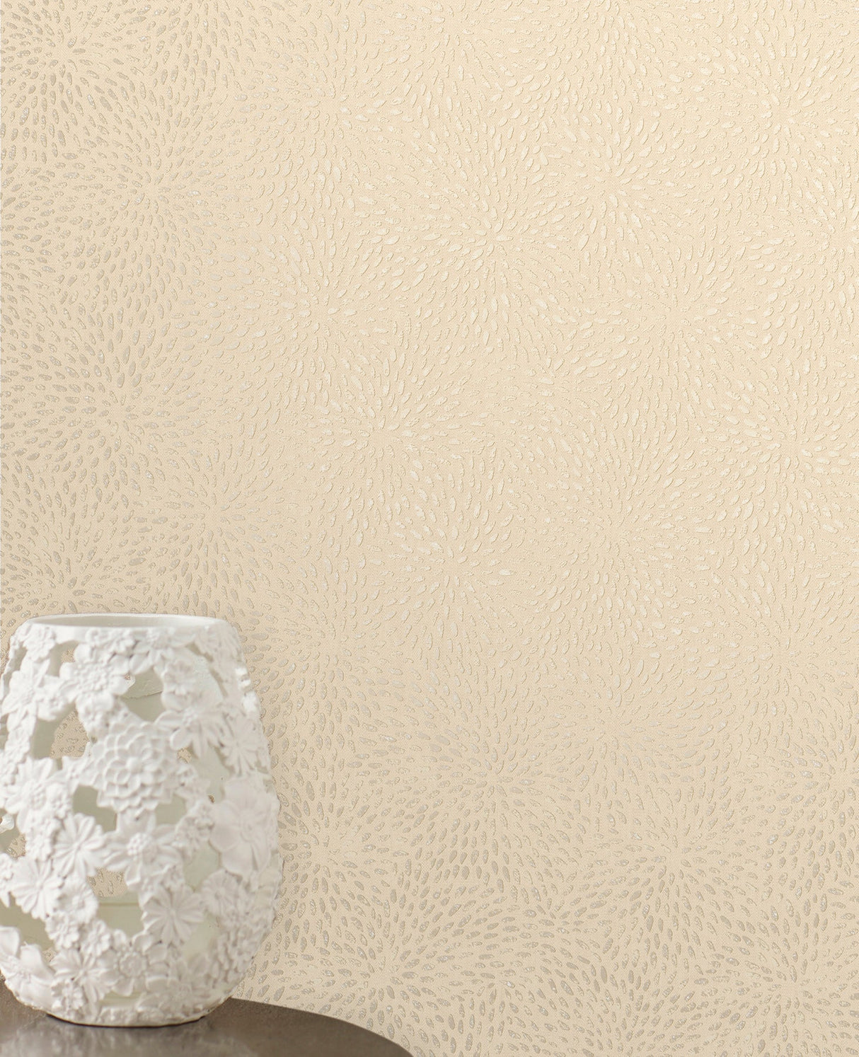 Decorline 2683-23031 Mezzo Gold Floral Wallpaper