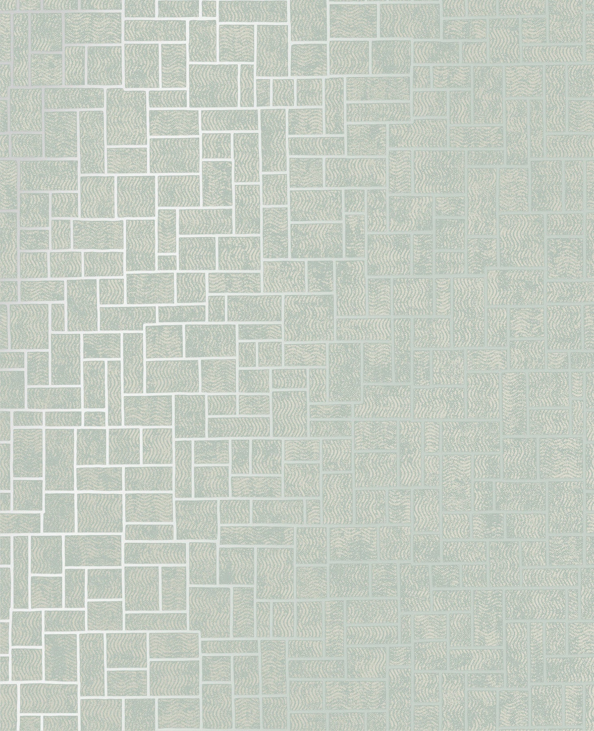 Decorline 2683-23062 Etude Green Geometric Wallpaper