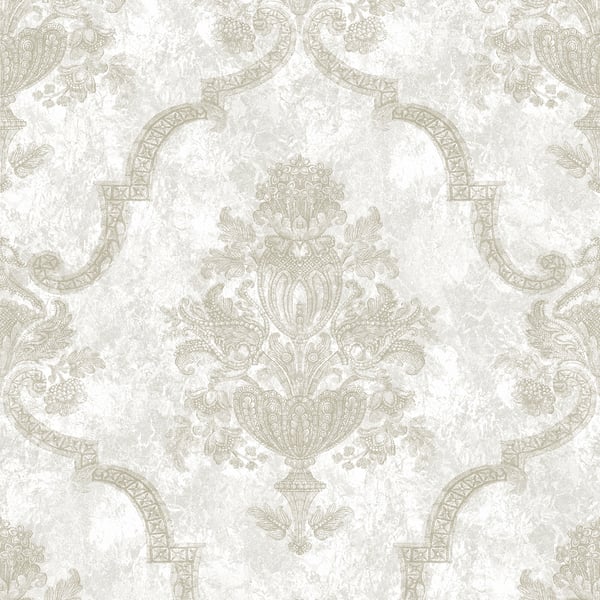 Galerie 26856 Beige Damask - Eade's Wallpaper