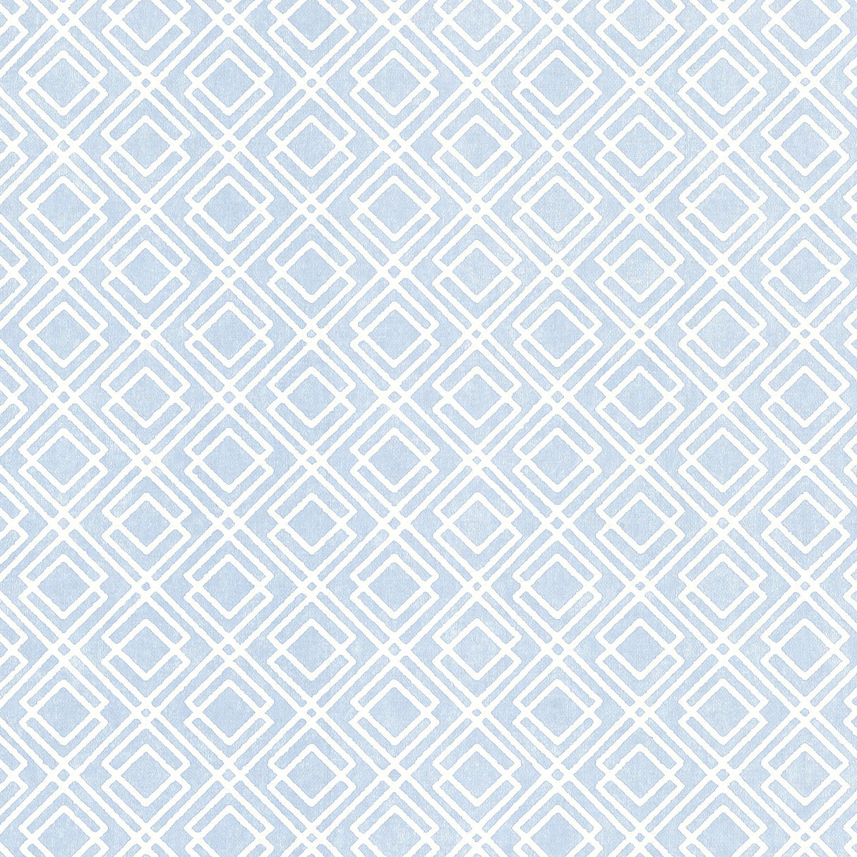Brewster 2686-22017 Milly Blue Lattice Wallpaper