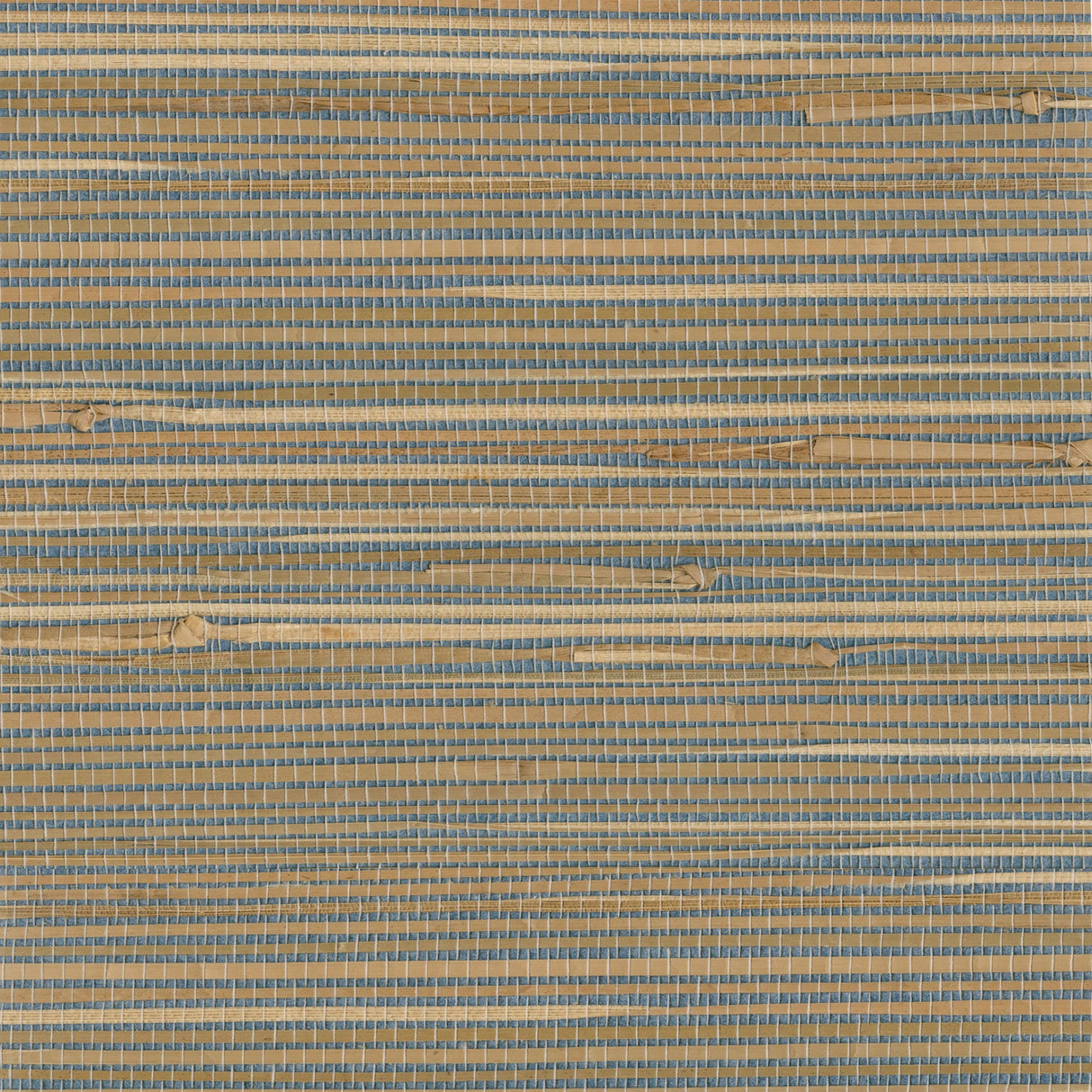 Kenneth James 2693-30270 Jissai Mariner Blue Grasscloth Wallpaper