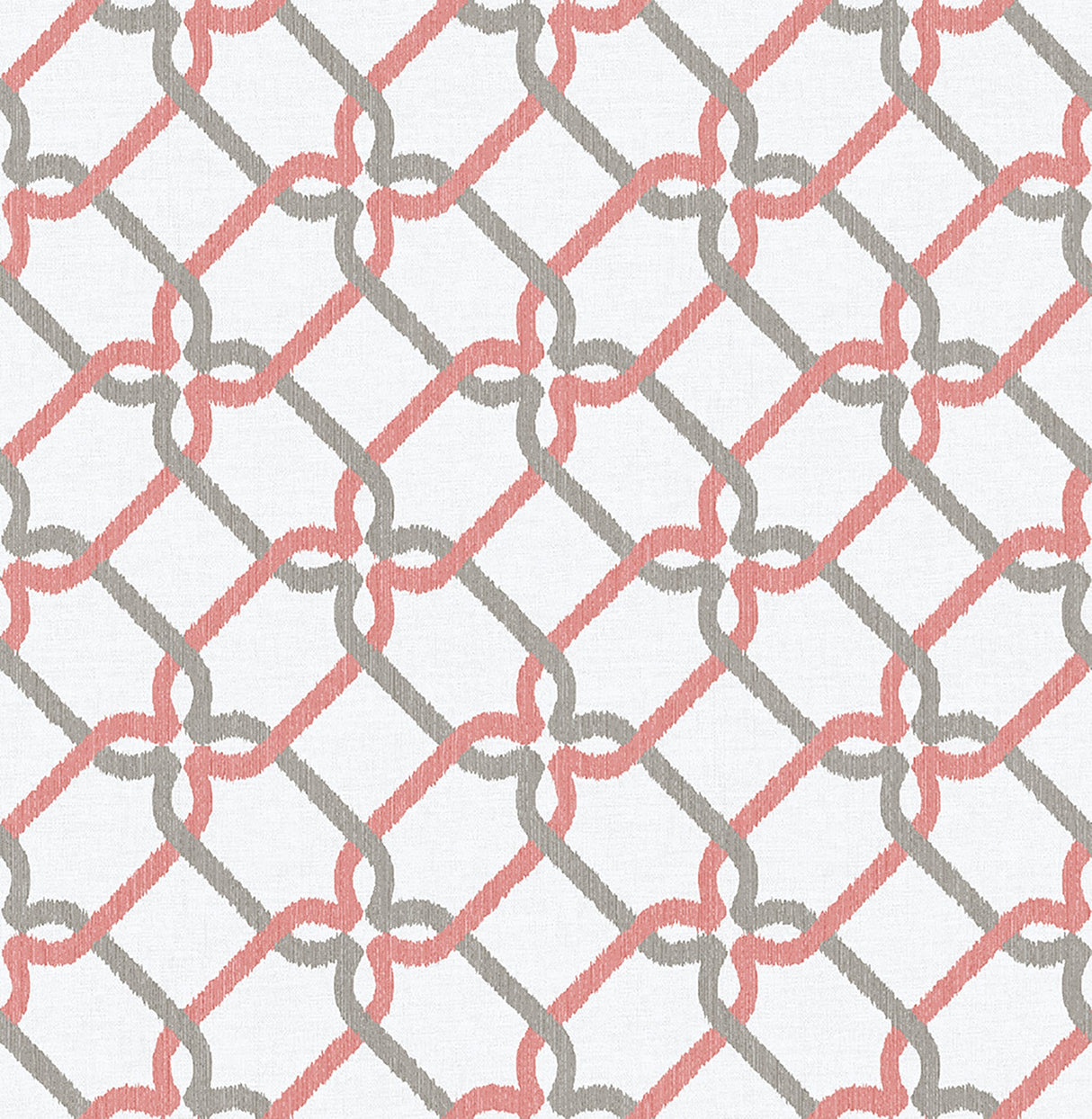A-Street Prints 2702-22722 Palladian Coral Links Wallpaper