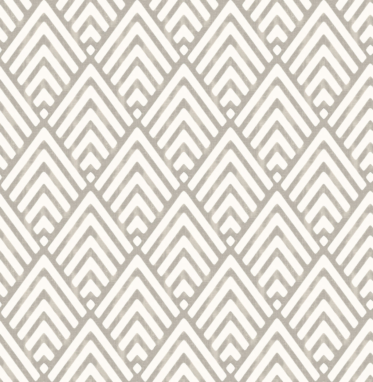 Brewster 2704-21825 Vertex Taupe Diamond Geometric Wallpaper