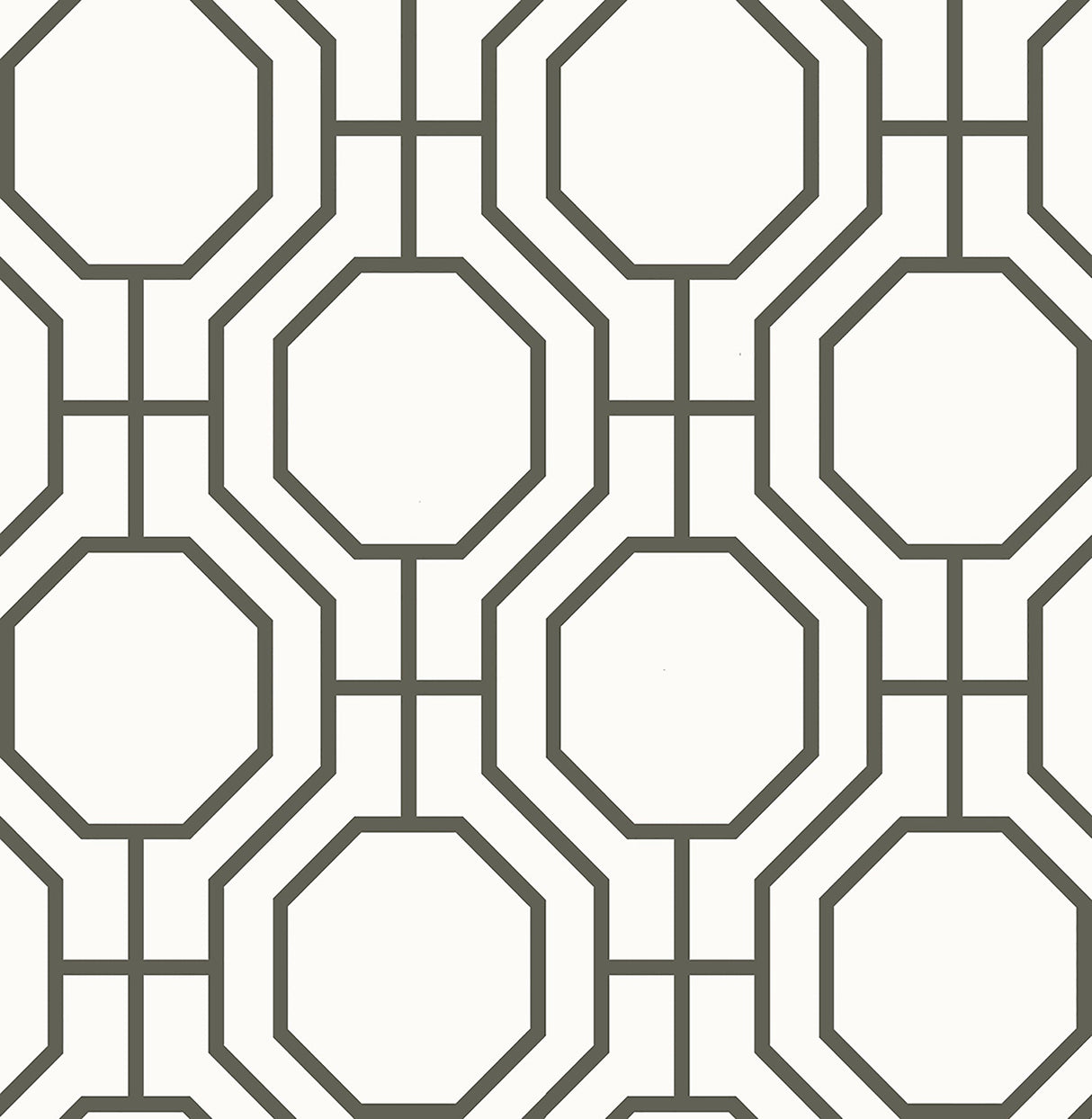 Brewster 2704-21844 Circuit Black Modern Ironwork Wallpaper