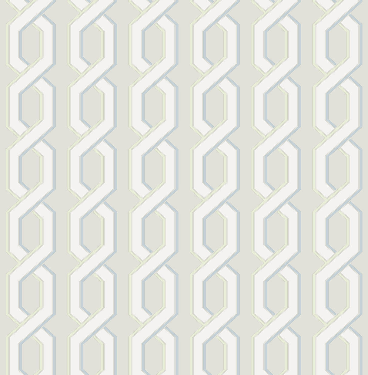 Brewster 2704-22687 Twist Grey Geometric Wallpaper