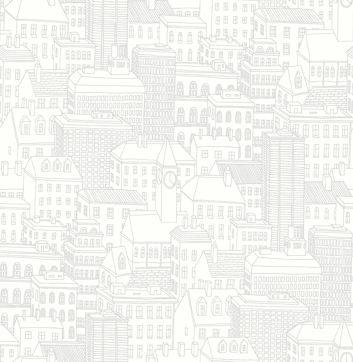 A-Street Prints 2716-23809 Limelight Dove City Wallpaper