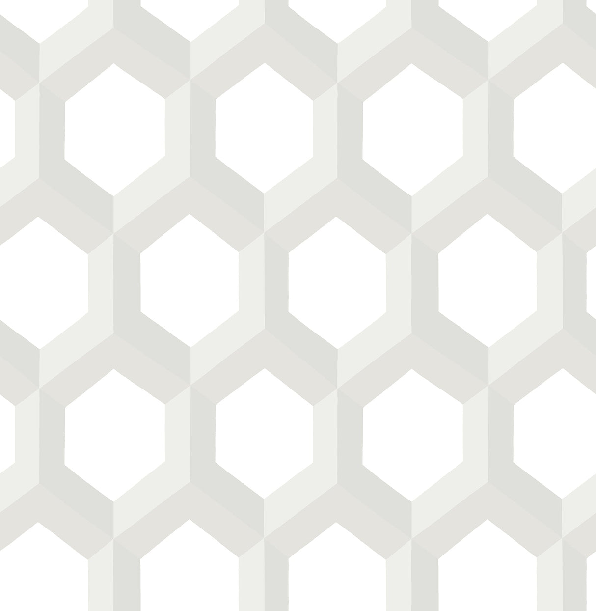A-Street Prints 2716-23842 Hex Neutral Geometric Wallpaper