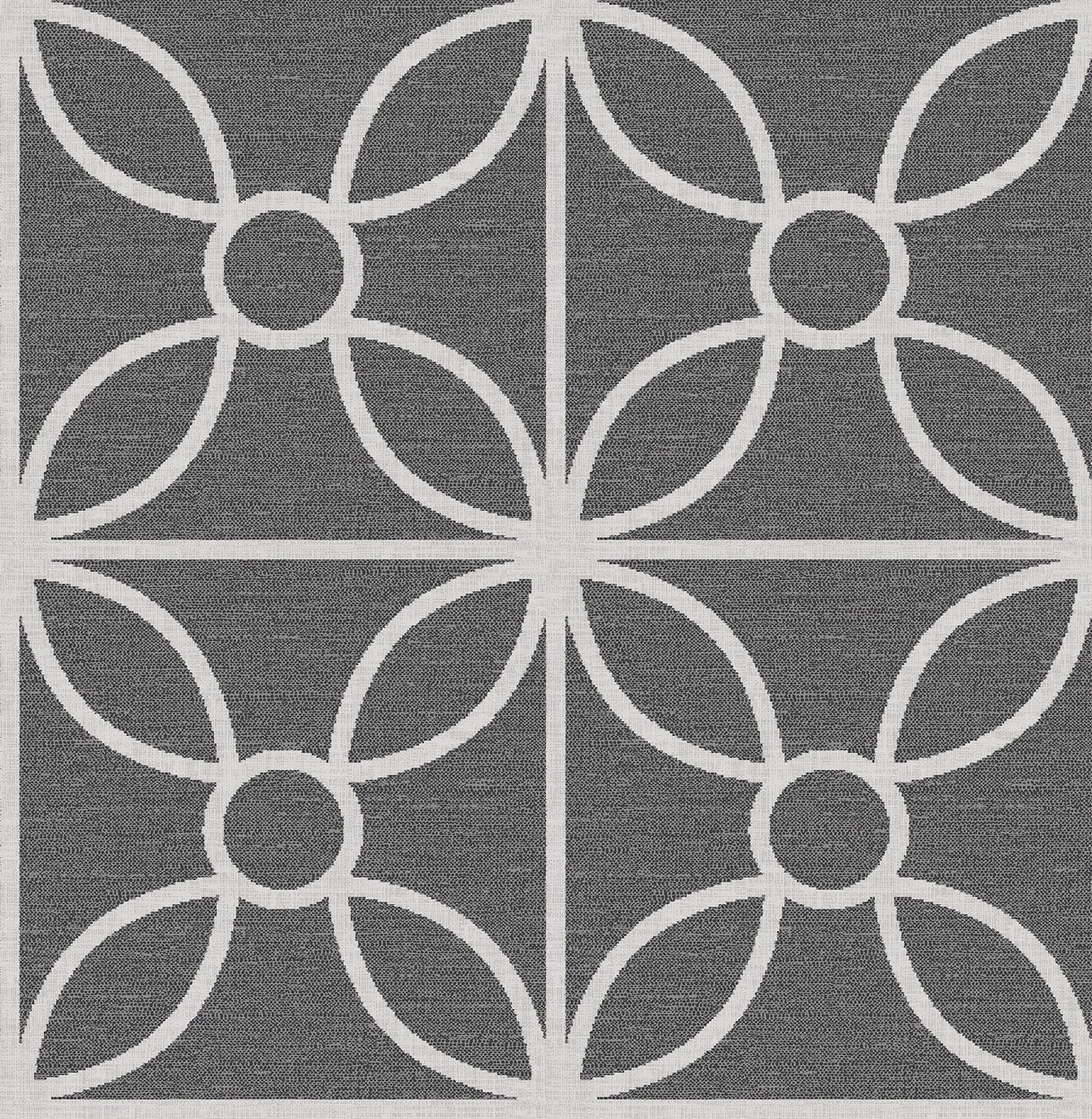 A-Street Prints 2716-23859 Savvy Black Geometric Wallpaper