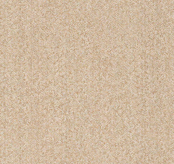 Brewster 2718-002809 Hound Taupe Herringbone Wallpaper