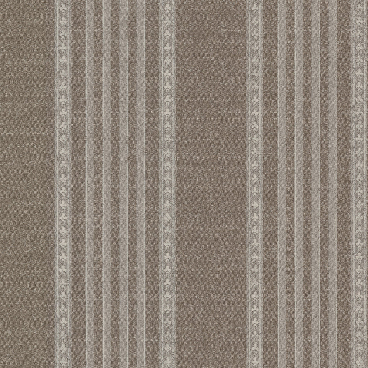 Brewster 2718-21045 Adria Chocolate Jacquard Stripe Wallpaper