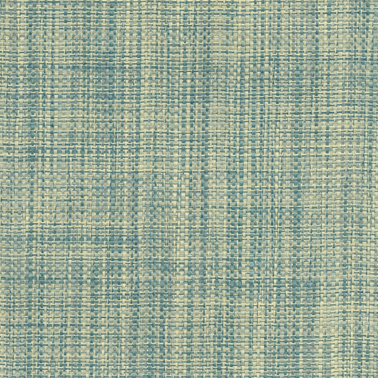 Kenneth James 2732-80018 Rizal Teal Raffia Grasscloth Wallpaper