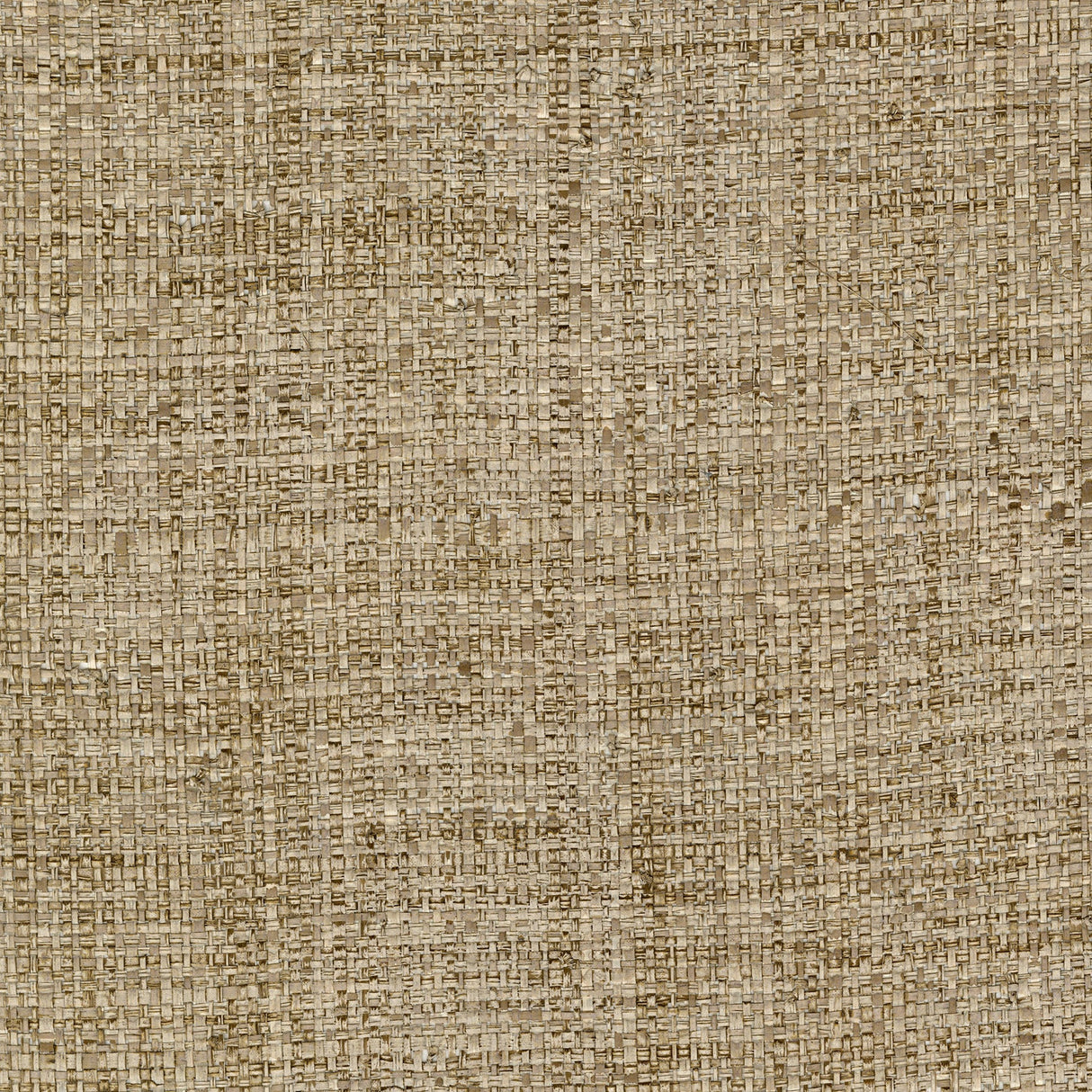Kenneth James 2732-80047 Mindoro Brown Grasscloth Wallpaper