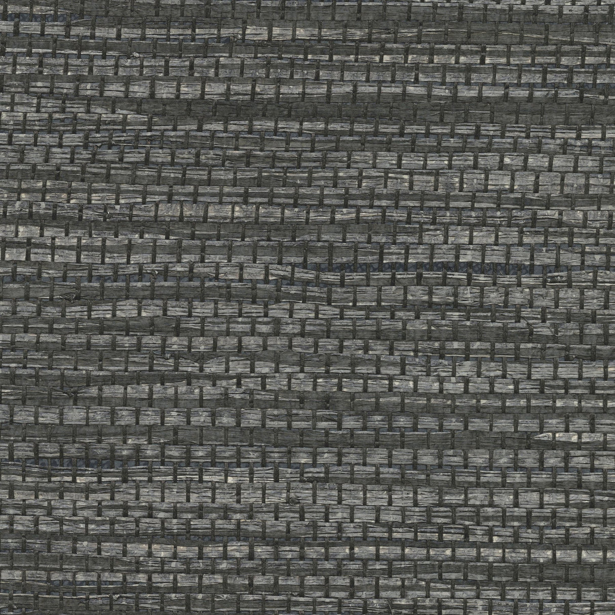 Kenneth James 2732-80050 Cotabato Charcoal Grasscloth Wallpaper