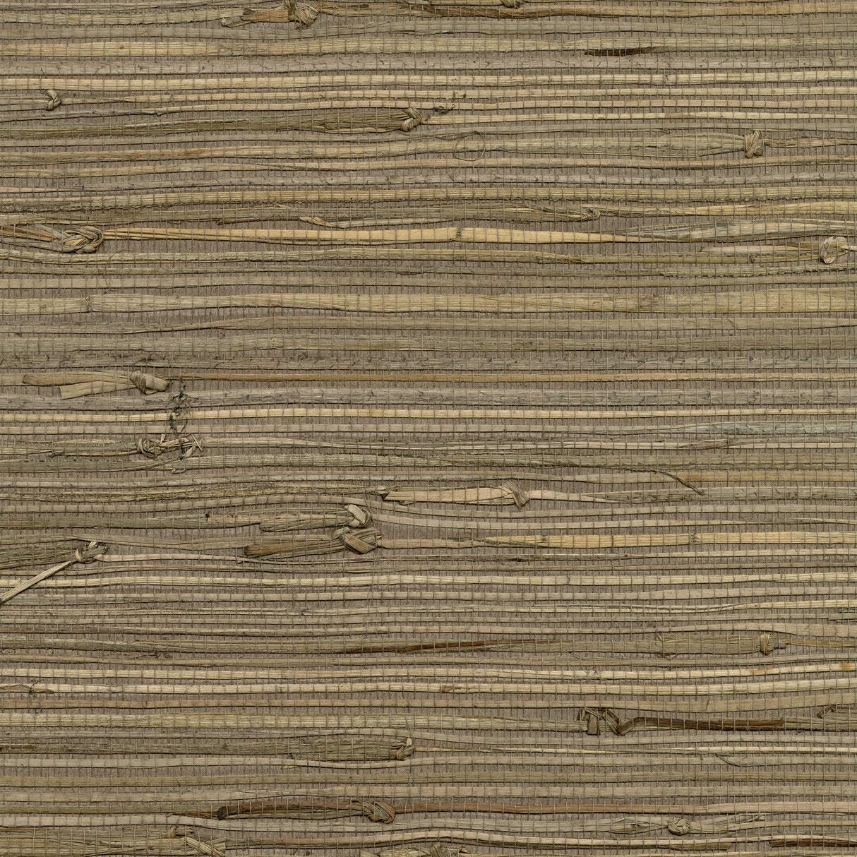 Kenneth James 2732-80084 Anhui Brown Grasscloth Wallpaper